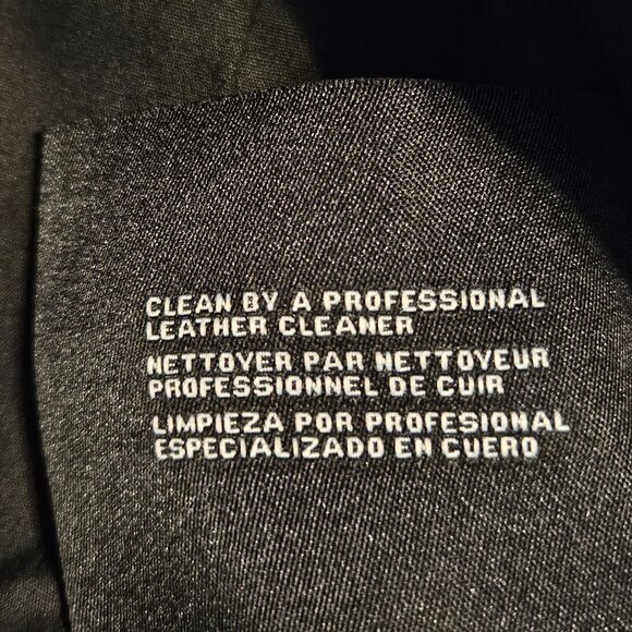 MICHAEL Michael Kors Black Leather Jacket - Picture 8 of 14